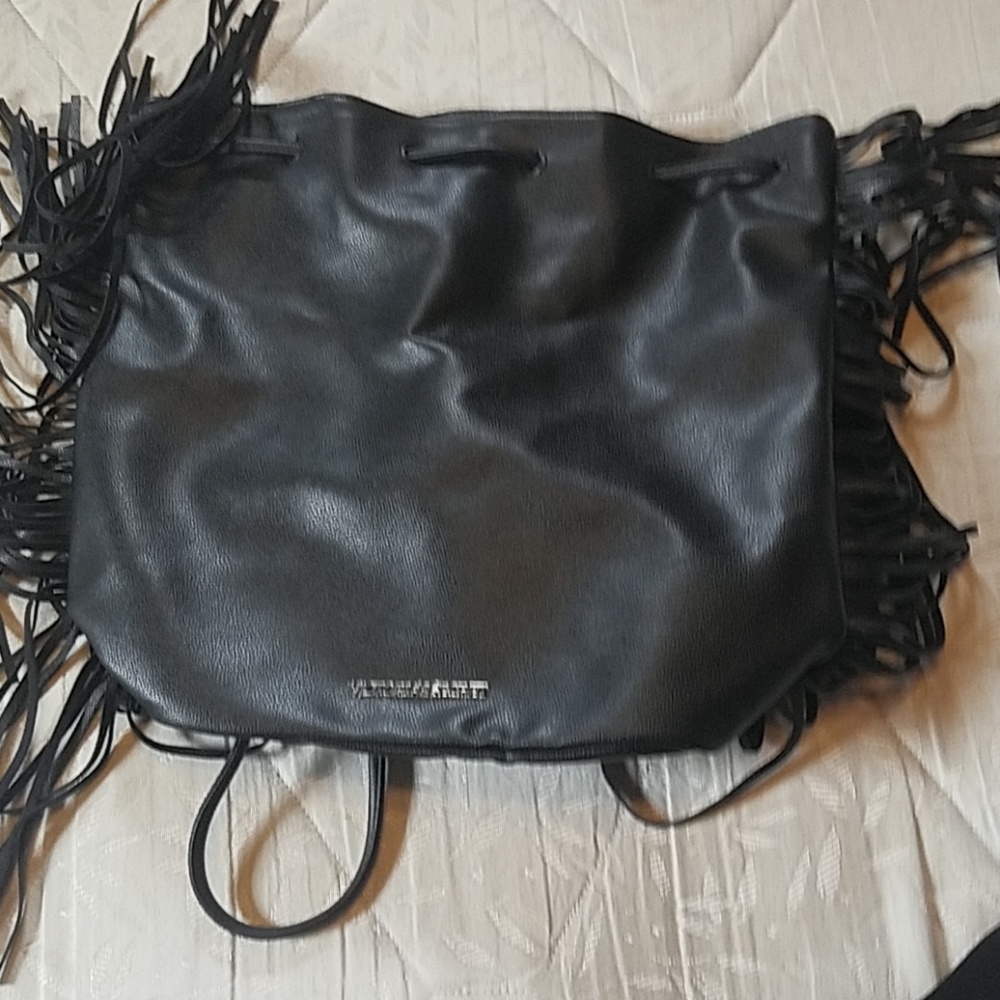 Victoria secret fringe backpack